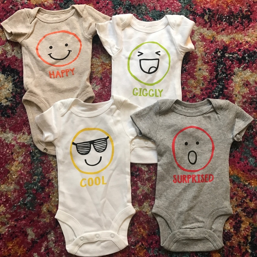 Expression newborn onesies